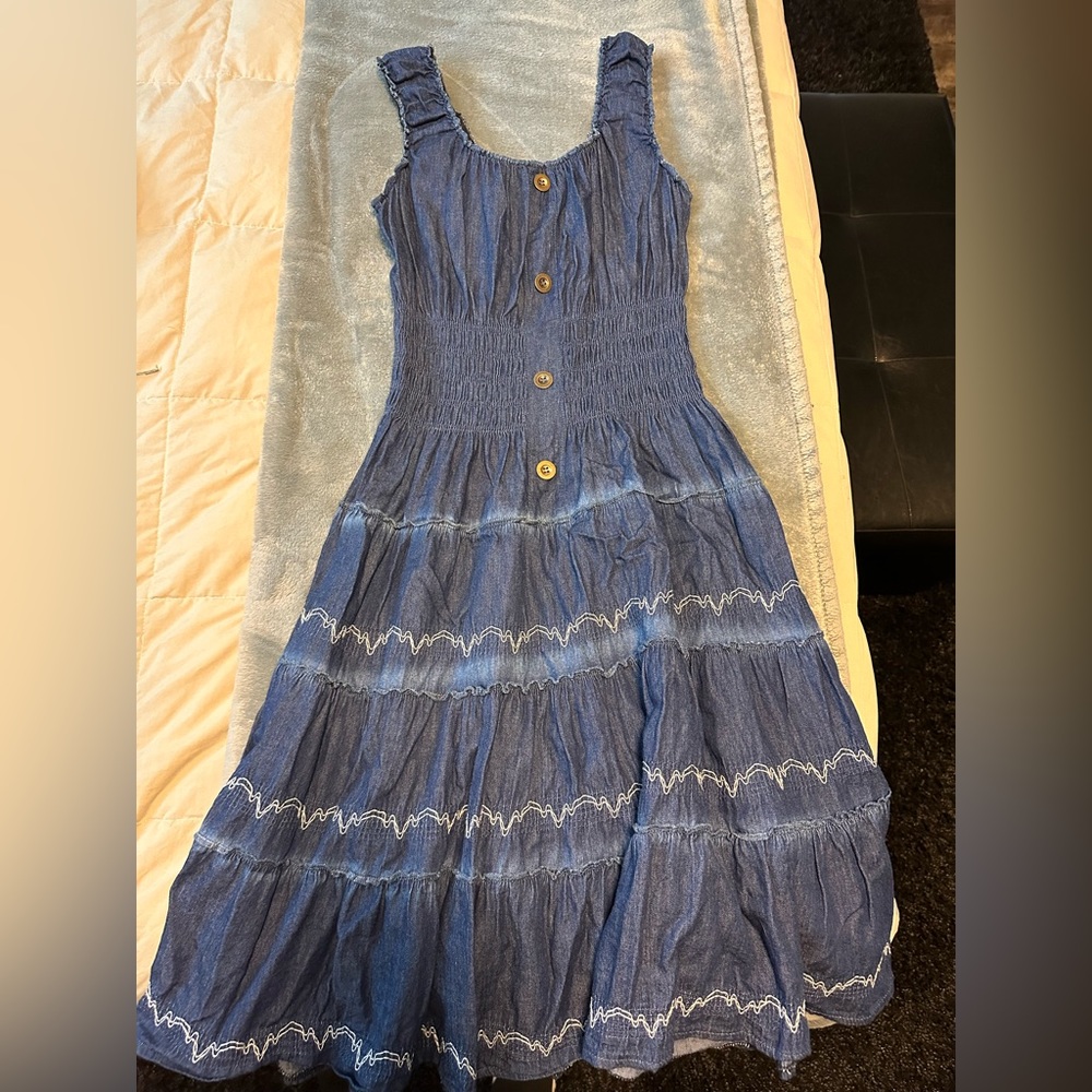 Lapis Denim Dress
